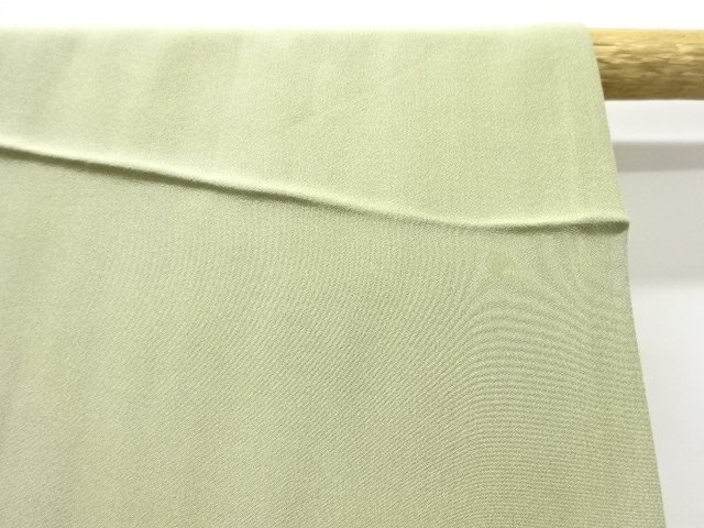  アンティーク　能面模様単衣男物長襦袢